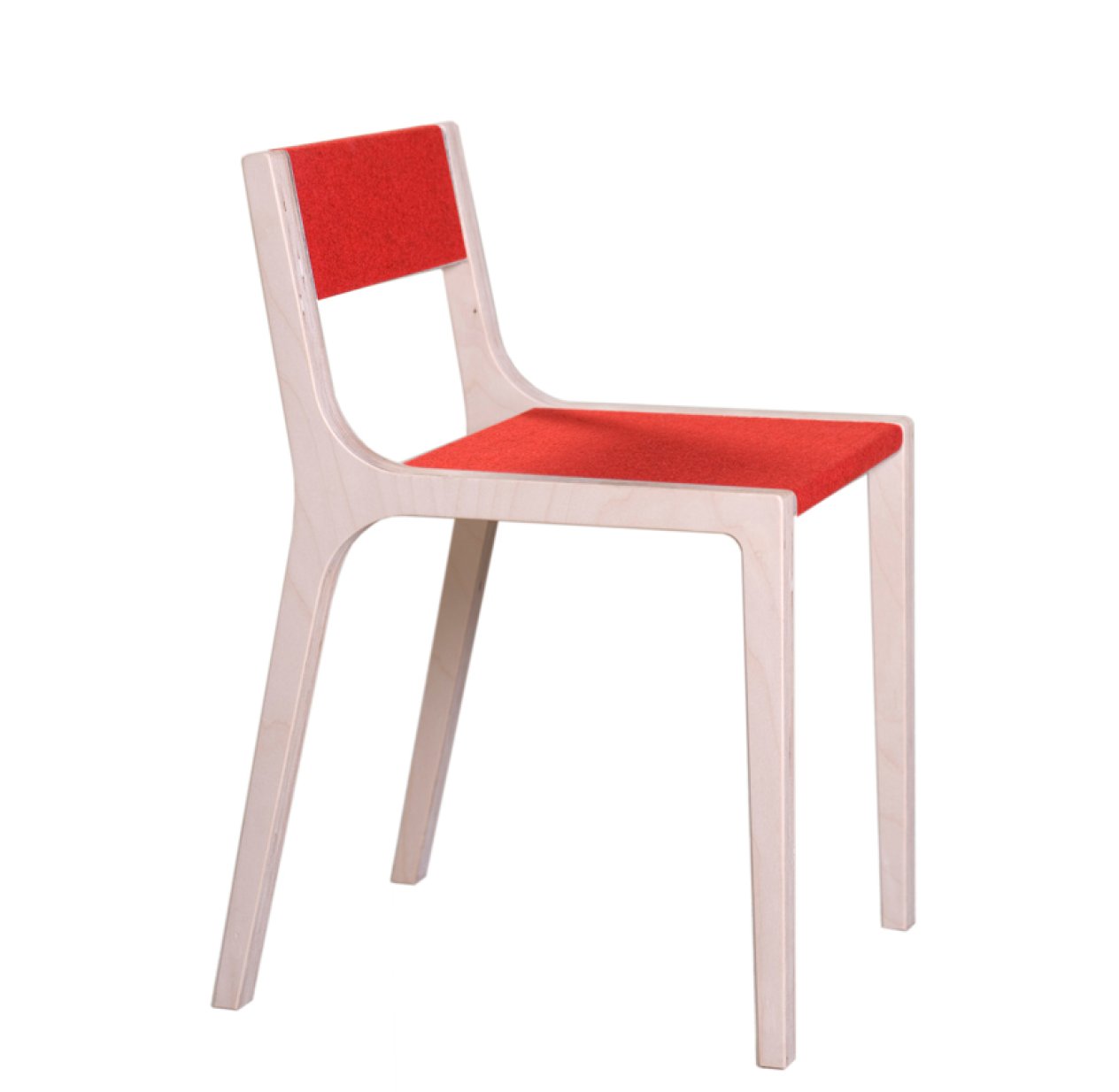 Chaise enfant design Sepp - Rouge
